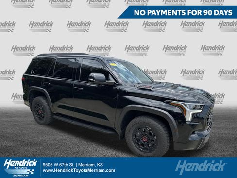Used 2025 Toyota Sequoia TRD Pro w/ Tow Technology Package AWD/4WD image 1