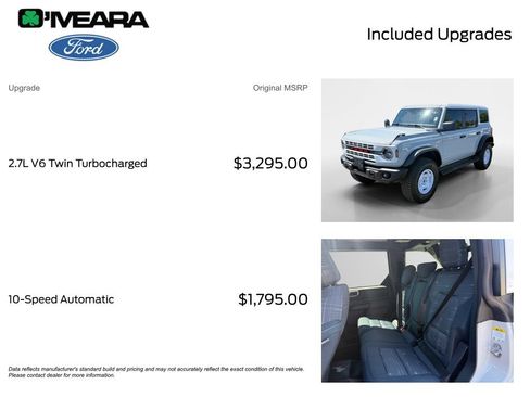 Used 2026 Ford Bronco Heritage Edition AWD/4WD image 4