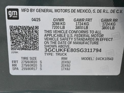 Used 2025 Chevrolet Silverado 1500 LT Trail Boss w/ Convenience Package II AWD/4WD image 17