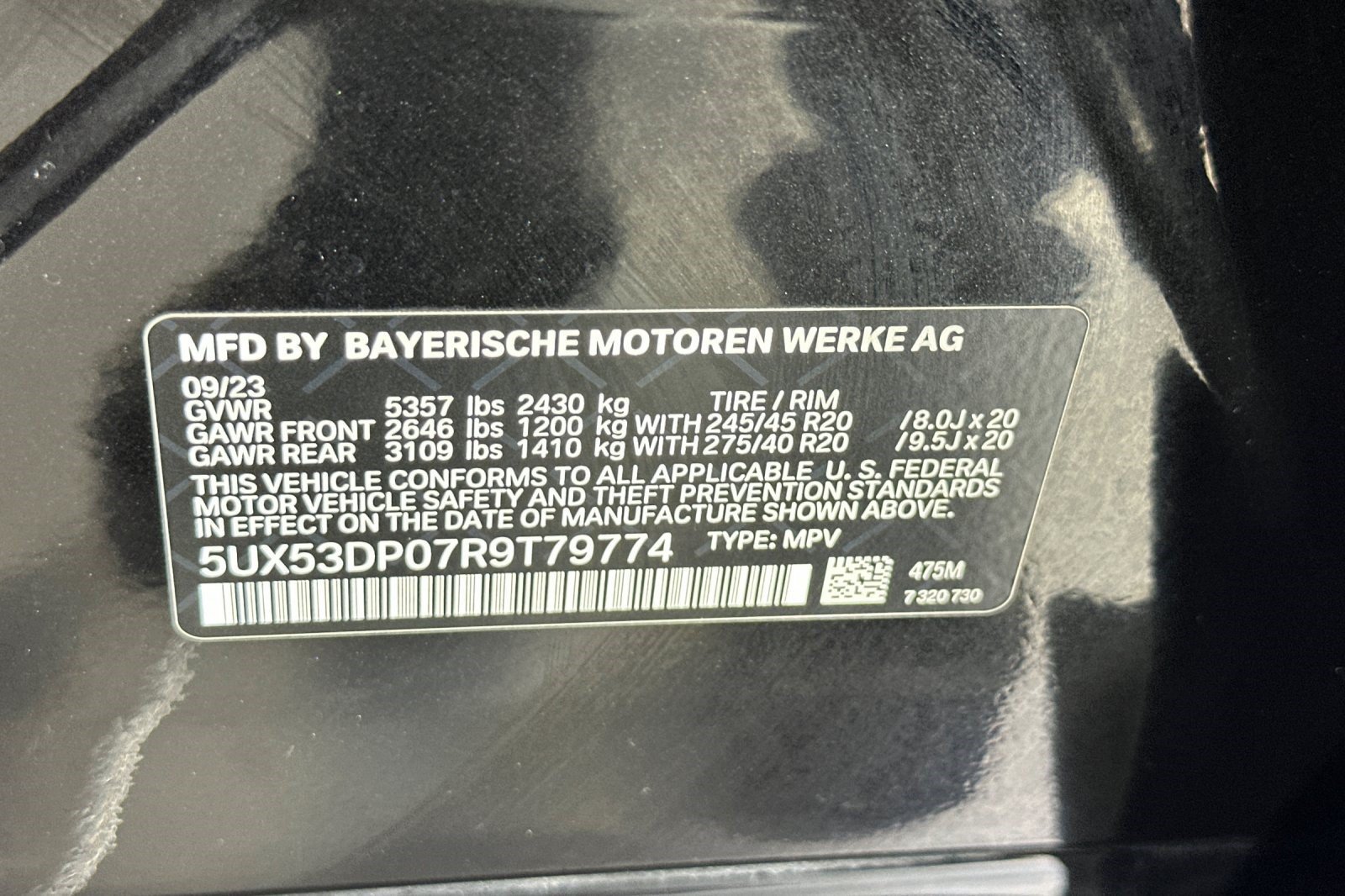 Certified 2024 BMW X3 xDrive30i w/ M Sport Package AWD/4WD image 27