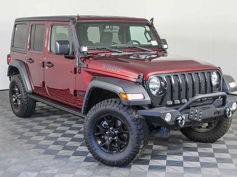 Used 2021 Jeep Wrangler Unlimited Sport image 1
