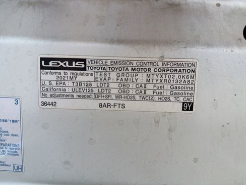 Used 2021 Lexus NX 300 F Sport w/ F Sport Premium Package image 11