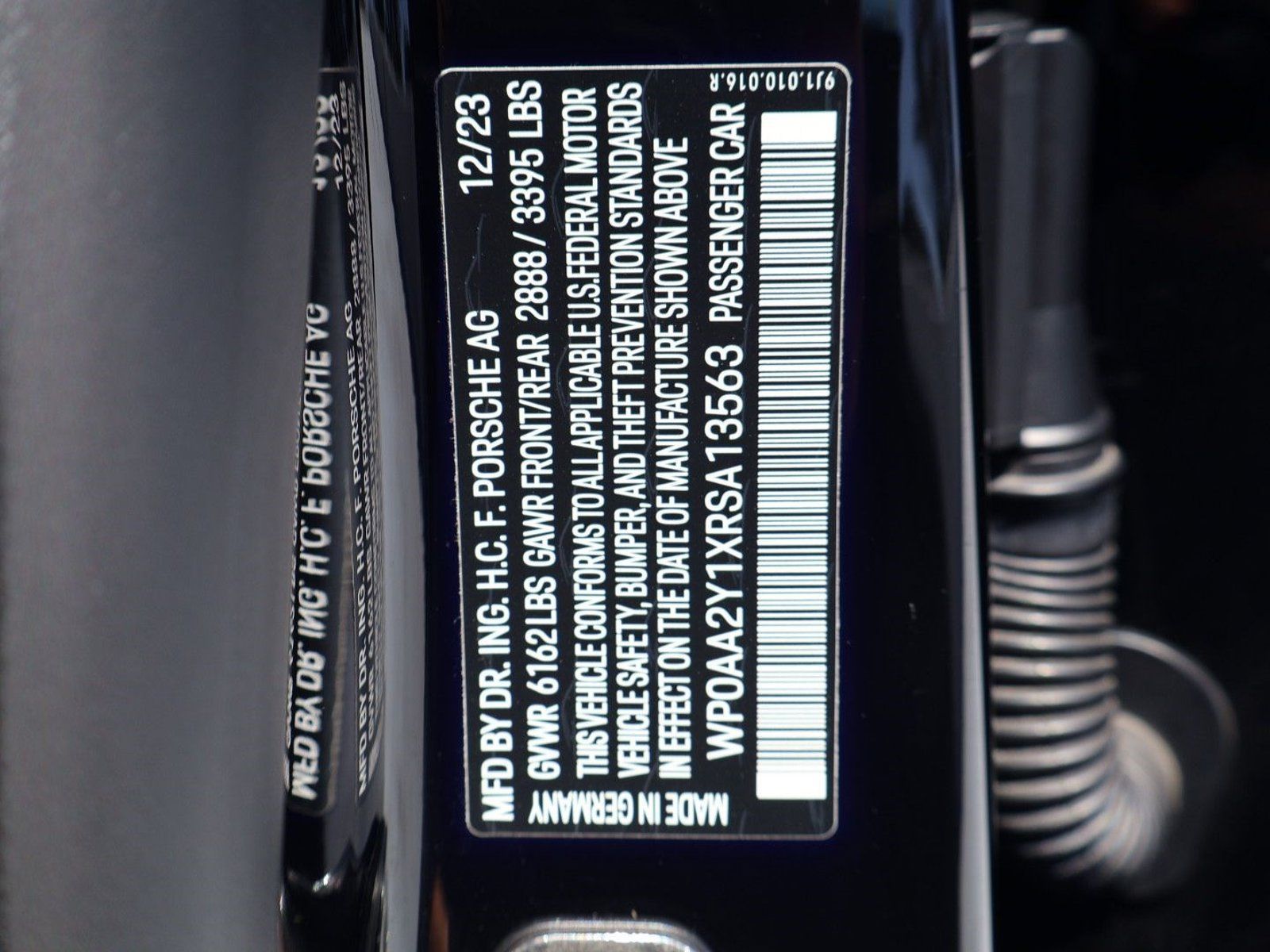 Certified 2024 Porsche Taycan RWD image 26