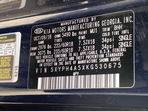 Used 2019 Kia Sorento EX image 39