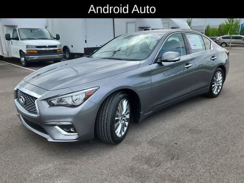 Used 2022 INFINITI Q50 Luxe w/ Cargo Package image 3