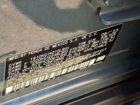 Certified 2024 Honda HR-V LX image 27