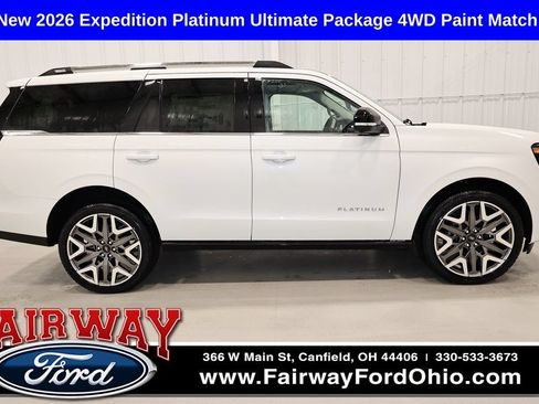New 2026 Ford Expedition Platinum w/ Platinum Ultimate Package AWD/4WD image 1