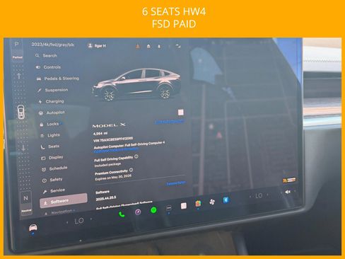 Used 2023 Tesla Model X AWD/4WD image 3