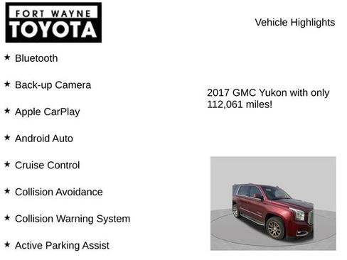 Used 2017 GMC Yukon Denali w/ Open Road Package AWD/4WD image 8