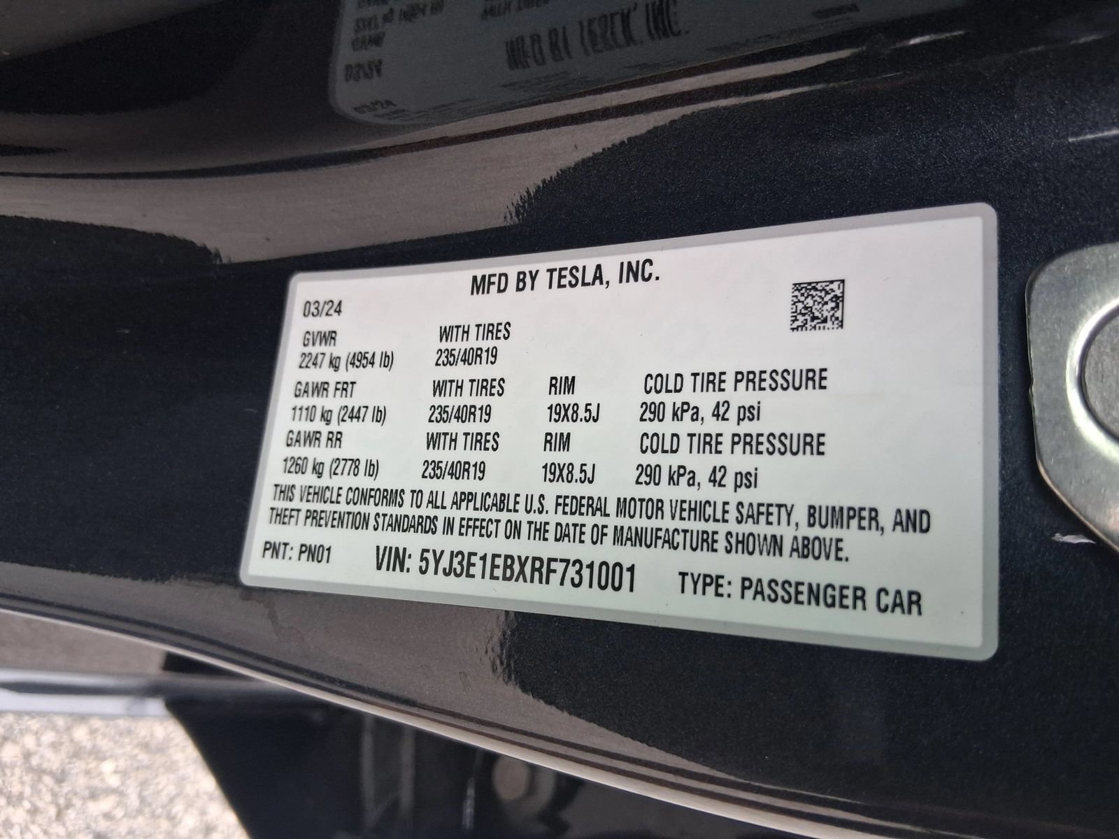 Used 2024 Tesla Model 3 Long Range AWD/4WD image 11