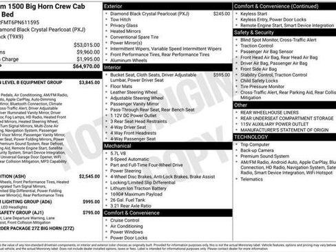 Certified 2023 RAM 1500 Big Horn AWD/4WD image 7