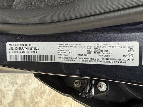 Used 2021 RAM 1500 Laramie image 31