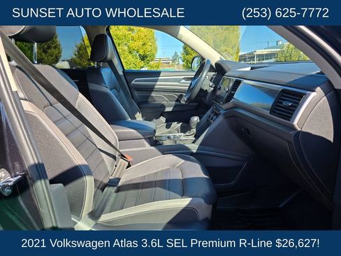 Used 2021 Volkswagen Atlas SEL Premium AWD/4WD image 21