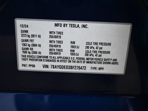 Used 2025 Tesla Model Y Long Range RWD image 42
