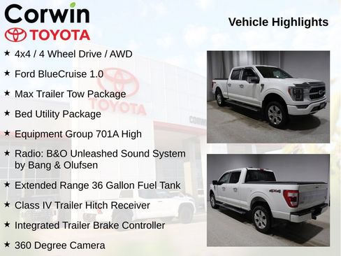 Used 2023 Ford F150 Platinum w/ Equipment Group 701A High AWD/4WD image 11