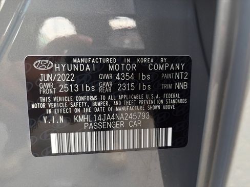 Used 2022 Hyundai Sonata SEL w/ Convenience Package FWD image 34