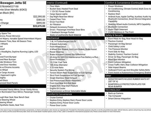 Used 2019 Volkswagen Jetta SE FWD image 2