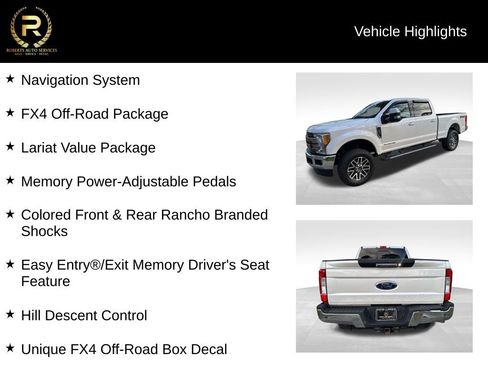 Used 2017 Ford F250 Lariat w/ Lariat Value Package image 9