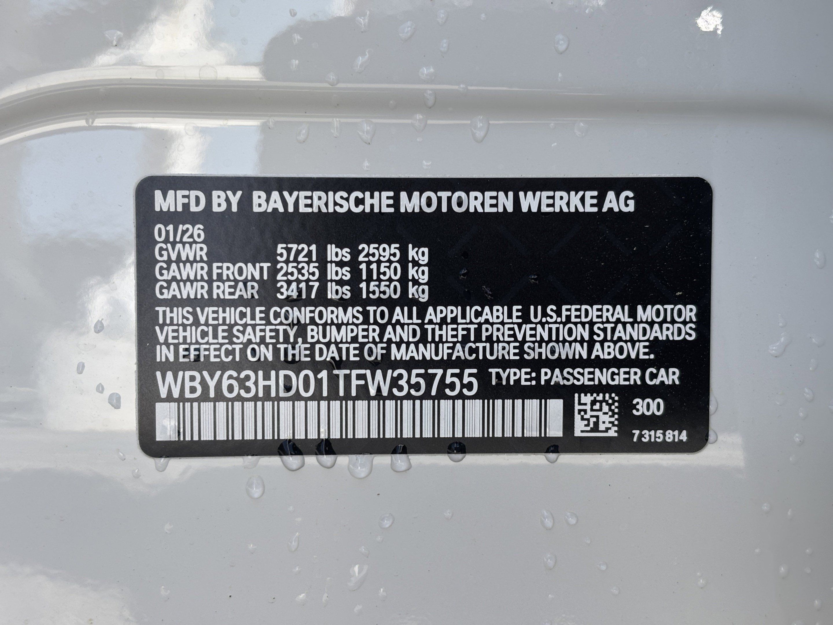 Used 2026 BMW i4 eDrive40 w/ Parking Assistance Package RWD image 31