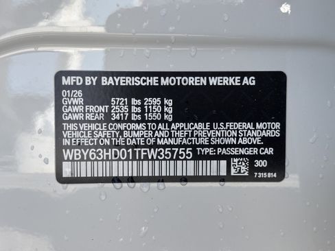 Used 2026 BMW i4 eDrive40 w/ Parking Assistance Package RWD image 31