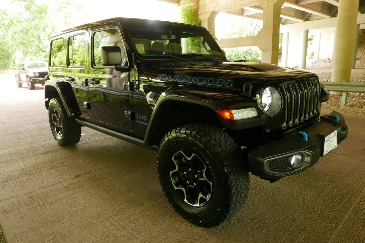 Used 2021 Jeep Wrangler Unlimited Rubicon 4xe w/ Cold Weather Group AWD/4WD image 37