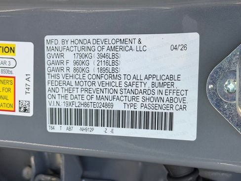 New 2026 Honda Civic Sport image 18