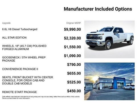 New 2026 Chevrolet Silverado 3500 LT w/ All Star Edition AWD/4WD image 7