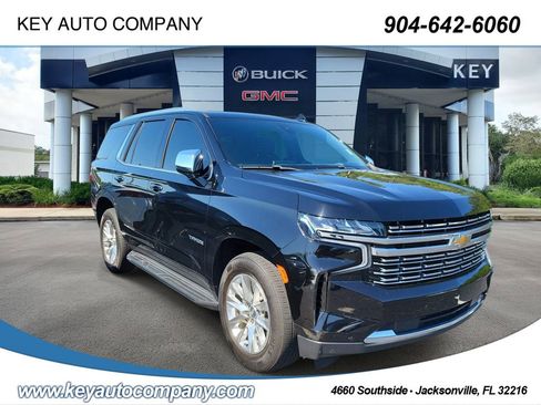 Used 2021 Chevrolet Tahoe Premier RWD image 1