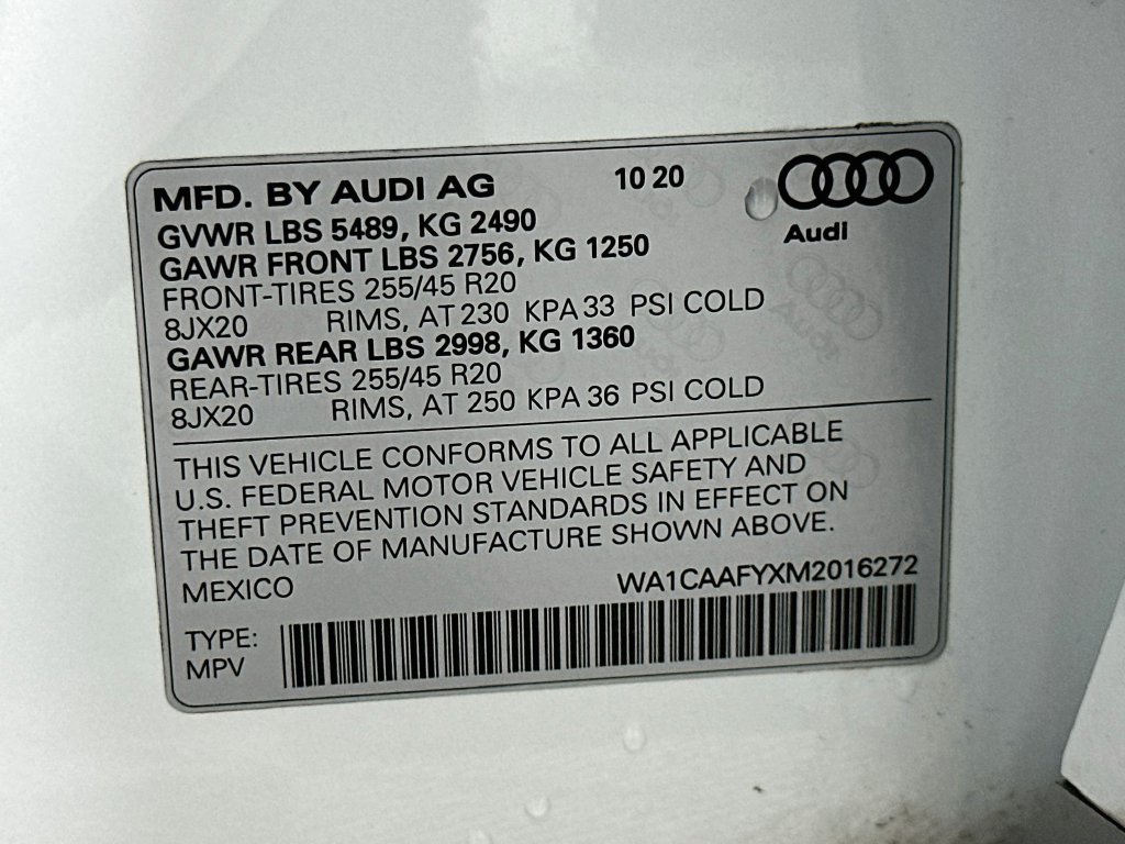 Used 2021 Audi Q5 Prestige w/ Prestige Package AWD/4WD image 33