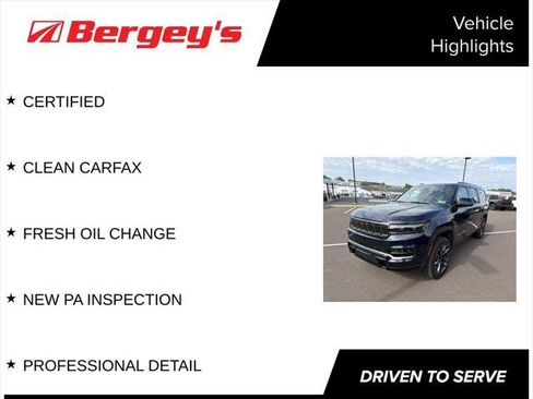 Certified 2025 Jeep Grand Wagoneer L Series III w/ Rear Seat Video Group 1 AWD/4WD image 5