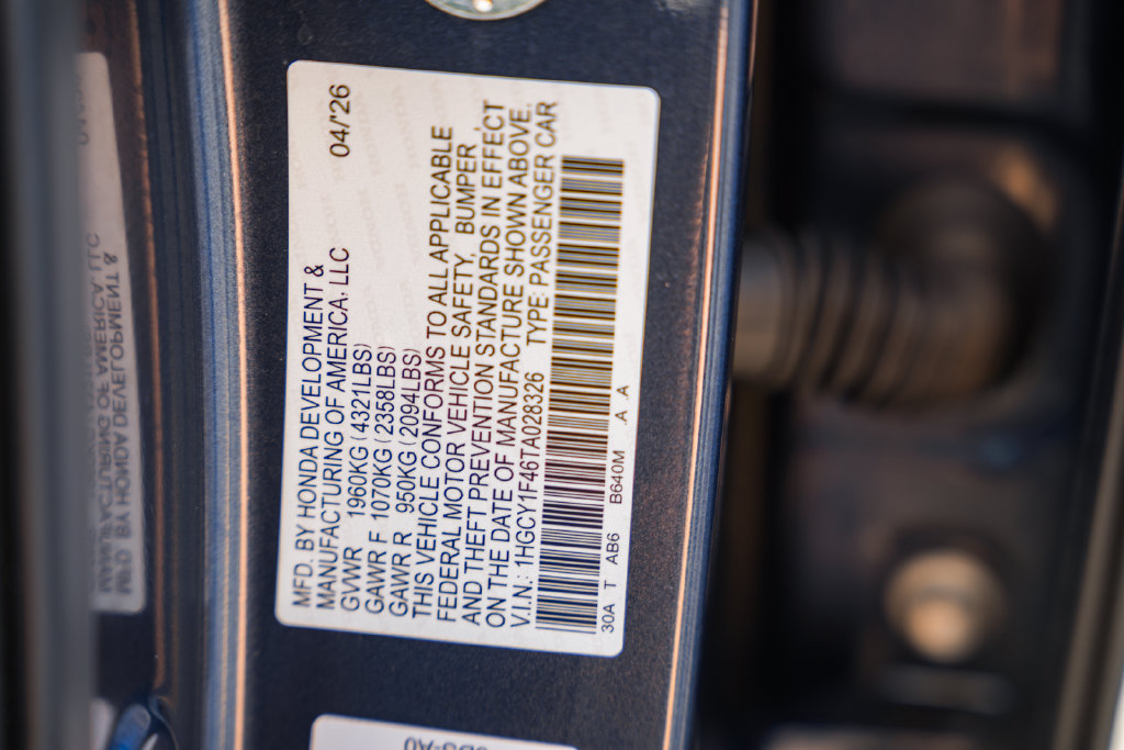 Certified 2026 Honda Accord SE image 38