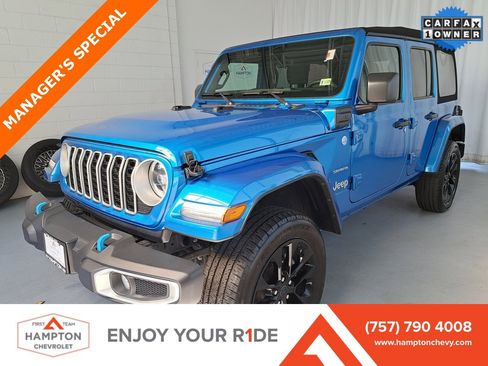 Used 2024 Jeep Wrangler Unlimited Sahara image 1