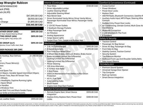 Used 2019 Jeep Wrangler Rubicon w/ Safetytec Group image 13