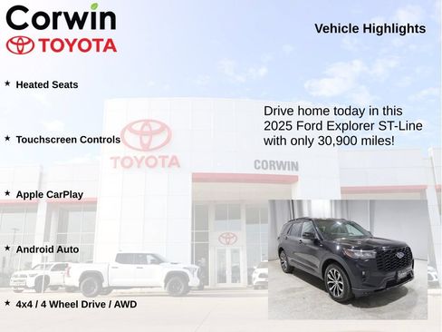 Used 2025 Ford Explorer ST-Line AWD/4WD image 6