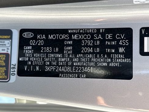 Used 2020 Kia Forte LXS FWD image 30