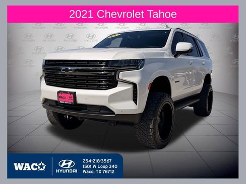 Used 2021 Chevrolet Tahoe RST w/ Luxury Package image 1