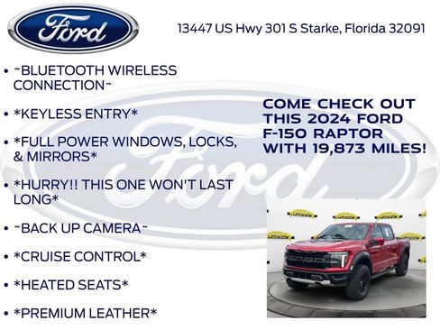 Certified 2024 Ford F150 Raptor image 12
