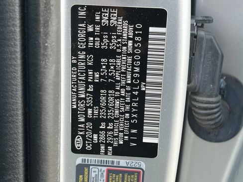 Used 2021 Kia Sorento S w/ Panoramic Sunroof Package FWD image 35