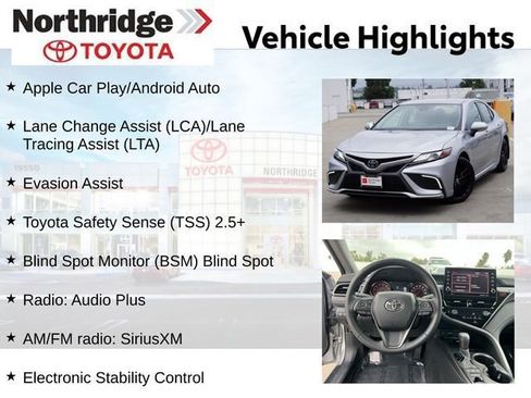 Used 2024 Toyota Camry XSE image 2