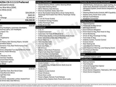 New 2026 MAZDA CX-5 Preferred AWD/4WD image 6