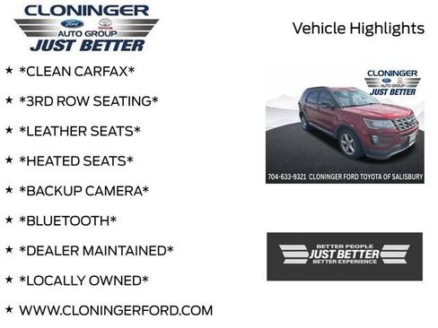 Used 2016 Ford Explorer XLT w/ Equipment Group 202A FWD image 3