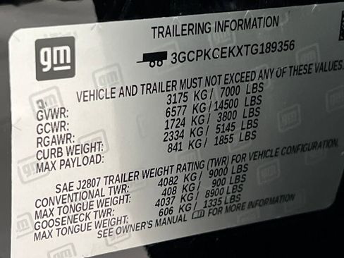 Used 2026 Chevrolet Silverado 1500 Custom Trail Boss w/ LPO, Dark Essentials Package image 62