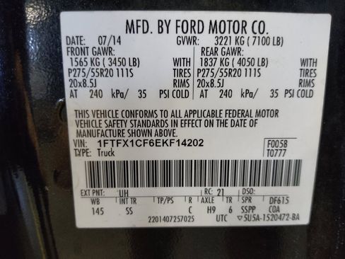 Used 2014 Ford F150 STX w/ Equipment Group 201A Mid image 33