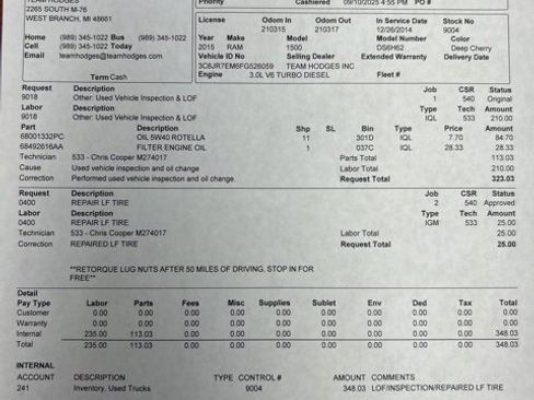 Used 2015 RAM 1500 Big Horn image 29