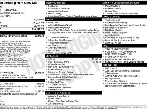 New 2026 RAM 1500 Big Horn AWD/4WD image 29