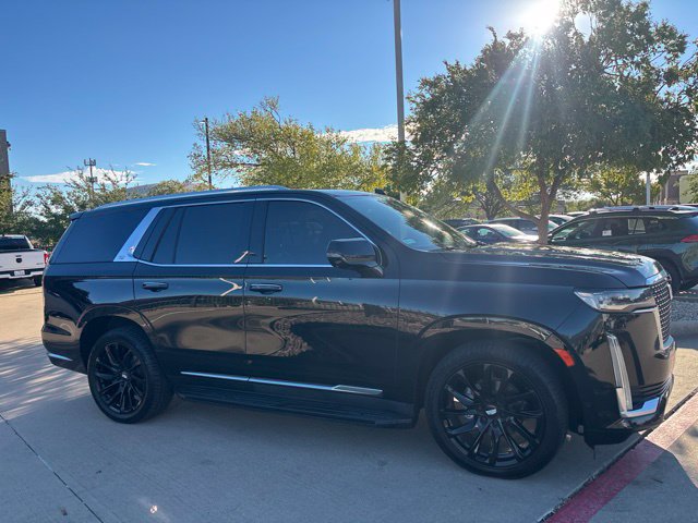 Used 2021 Cadillac Escalade Premium Luxury w/ Driver Assist Tech Package RWD image 4