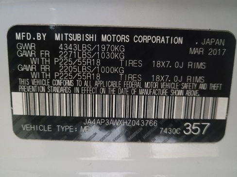 Used 2017 Mitsubishi Outlander Sport SE image 33