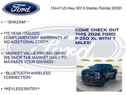 New 2026 Ford F250 XL w/ STX Appearance Package image 5