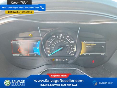 Used 2017 Ford Fusion SE w/ Fusion SE Technology Package FWD image 12