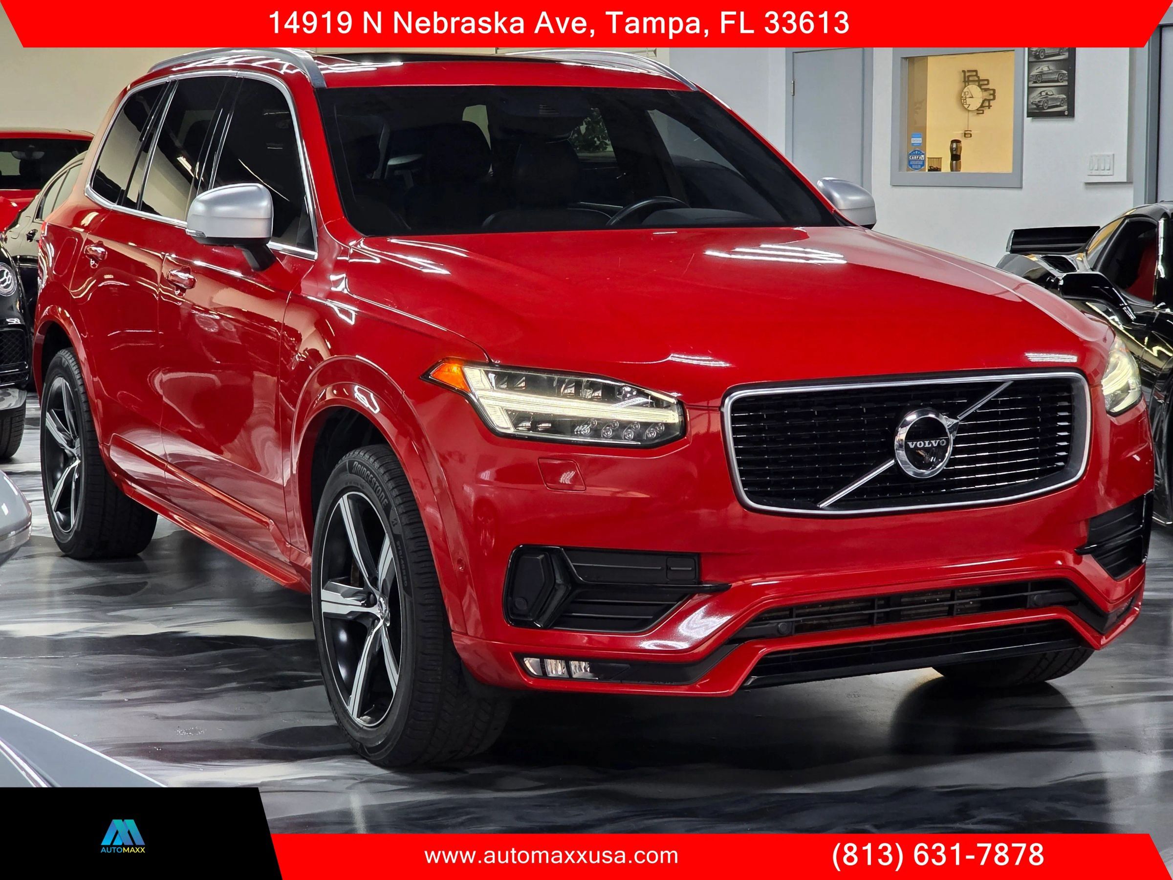 Used 2016 Volvo XC90 T6 R-Design w/ Protection Package Plus AWD/4WD image 1